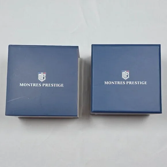 Montres Prestige Gold Chronograph Watch MPW-0313 New